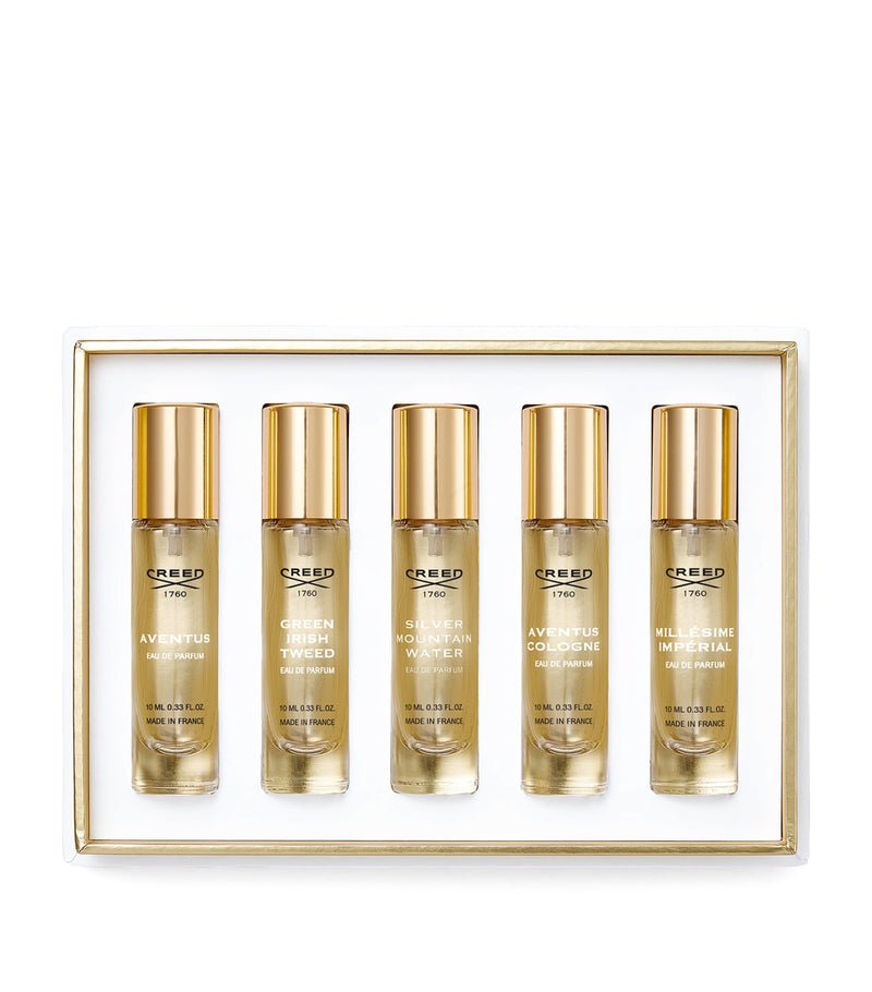 Creed men's fragrance gift set 5 x 10ml - British product