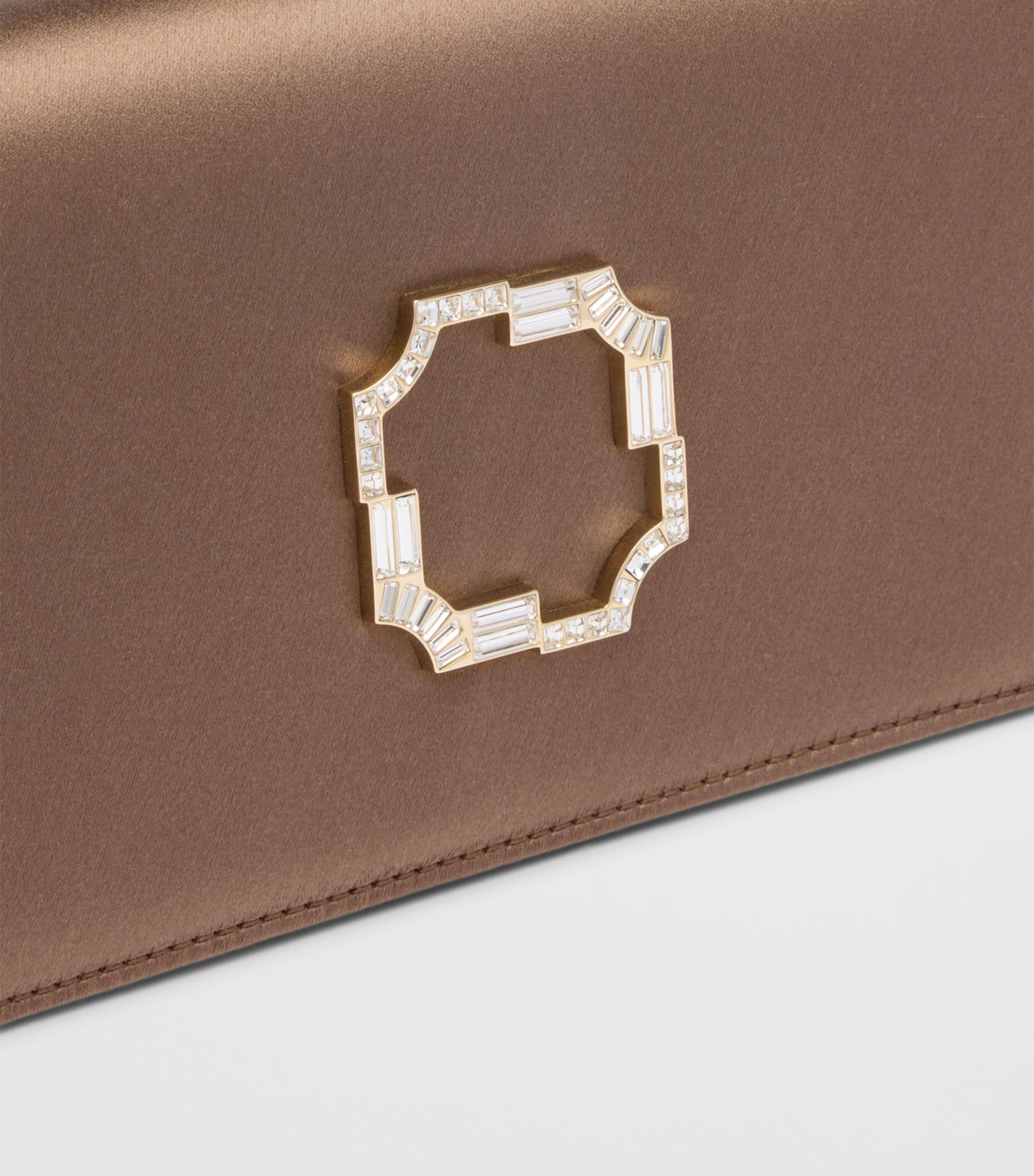 Malone Souliers satin Vivien clutch bag - British product