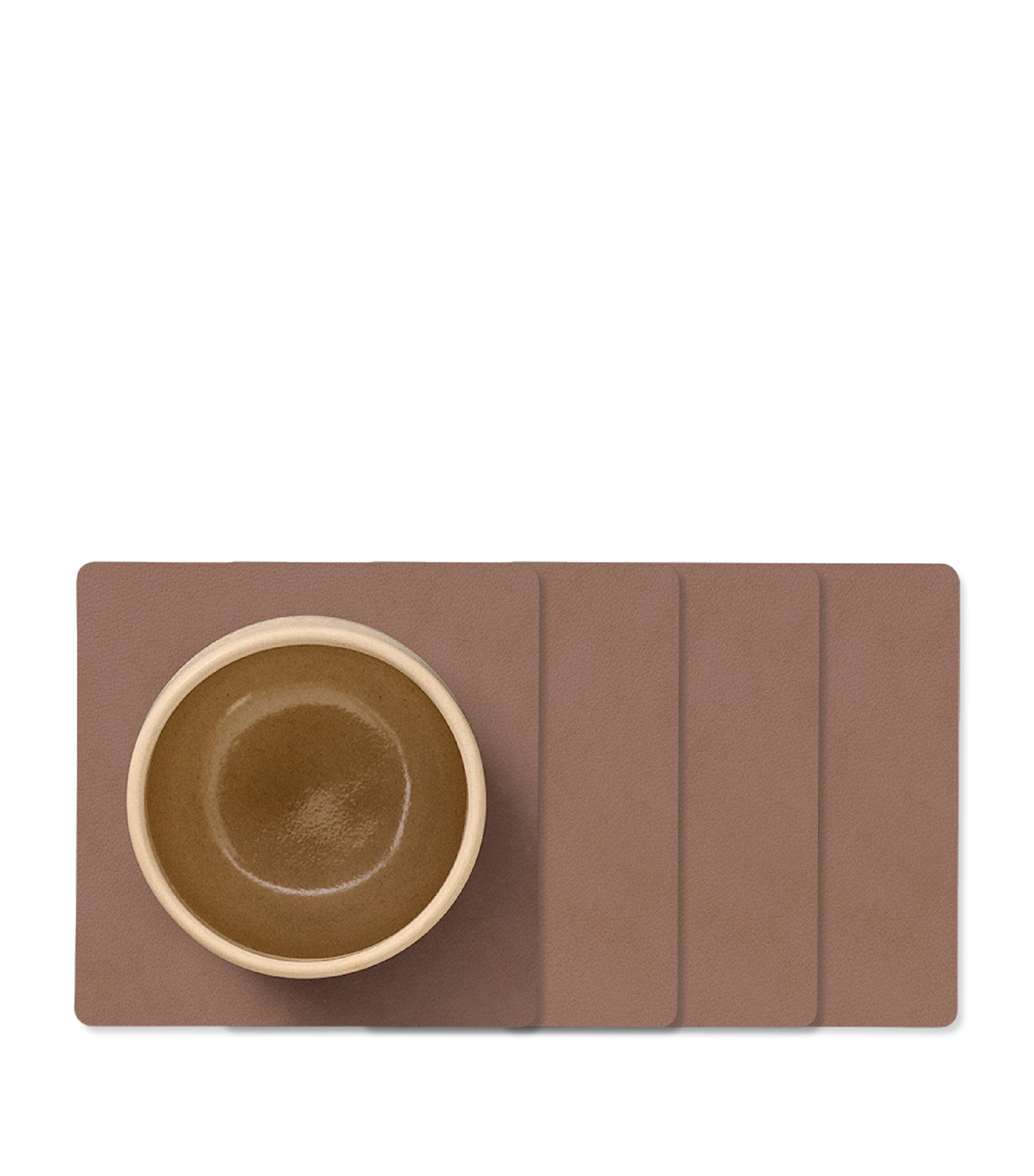 LIND DNA Square Nupo coasters set of 4, UK version