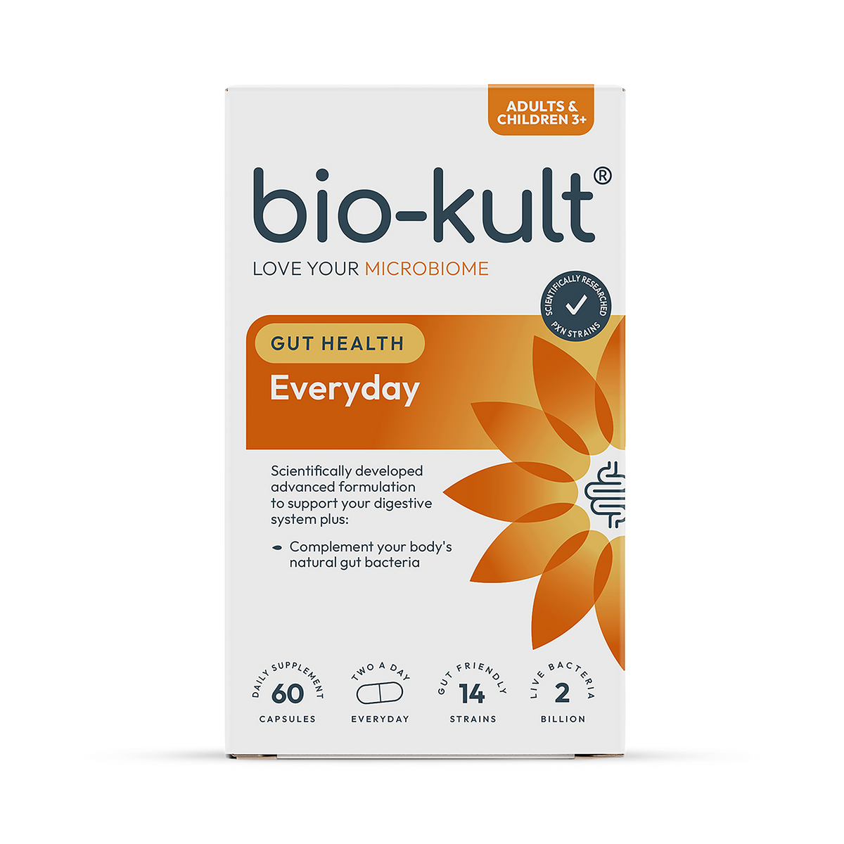 Bio-Kult multi-strain probiotics 60 capsules - British product