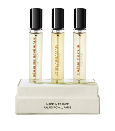 مجموعة استكشاف عطور بحجم السفر من Harrods مع ثلاث عطور Eau de Parfums بحجم 10 مل لكل منها - اشتري عبر الإنترنت من McGrocer