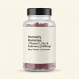 Holland & Barrett elderberry immunity gummies 30 count, UK version