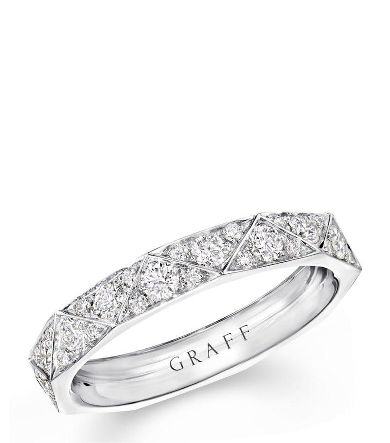 Graff LG Signature diamond white gold ring, UK version