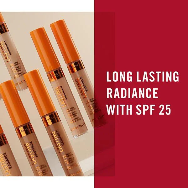 Rimmel Lasting Radiance concealer chestnut shade, imported from the UK