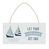 Something Different Set Sail MDF door sign, UK version