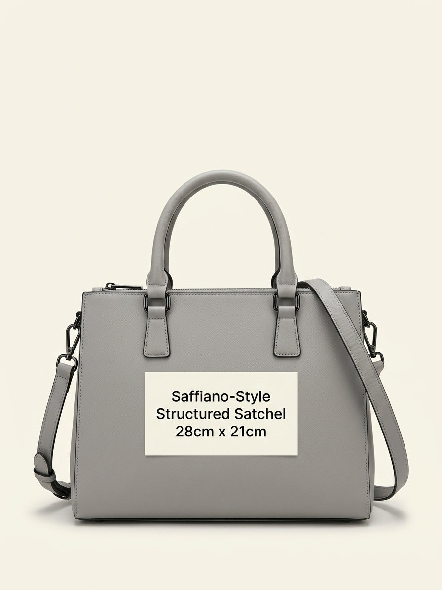 Prada Saffiano leather bag green (British brand)