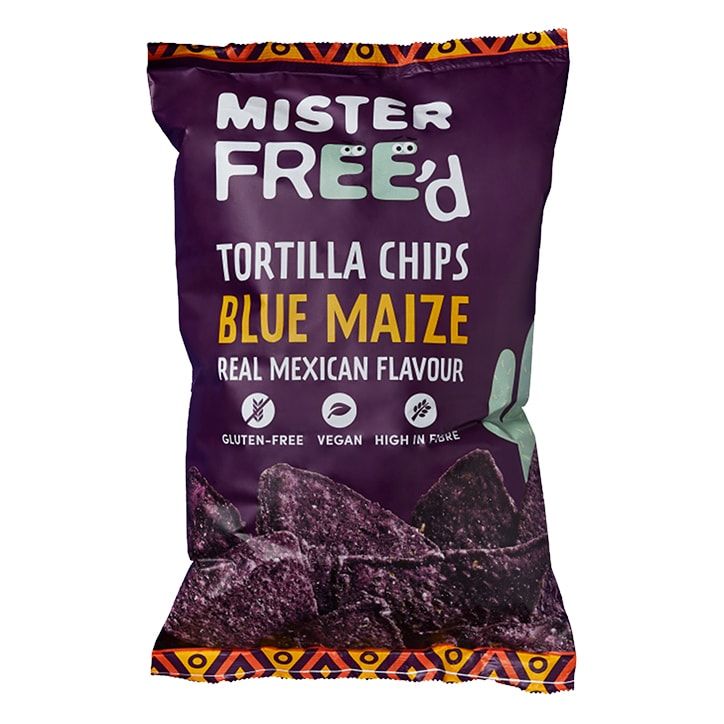 Mister Free'd Blue Tortilla Chips 135g GOODS Holland&Barrett