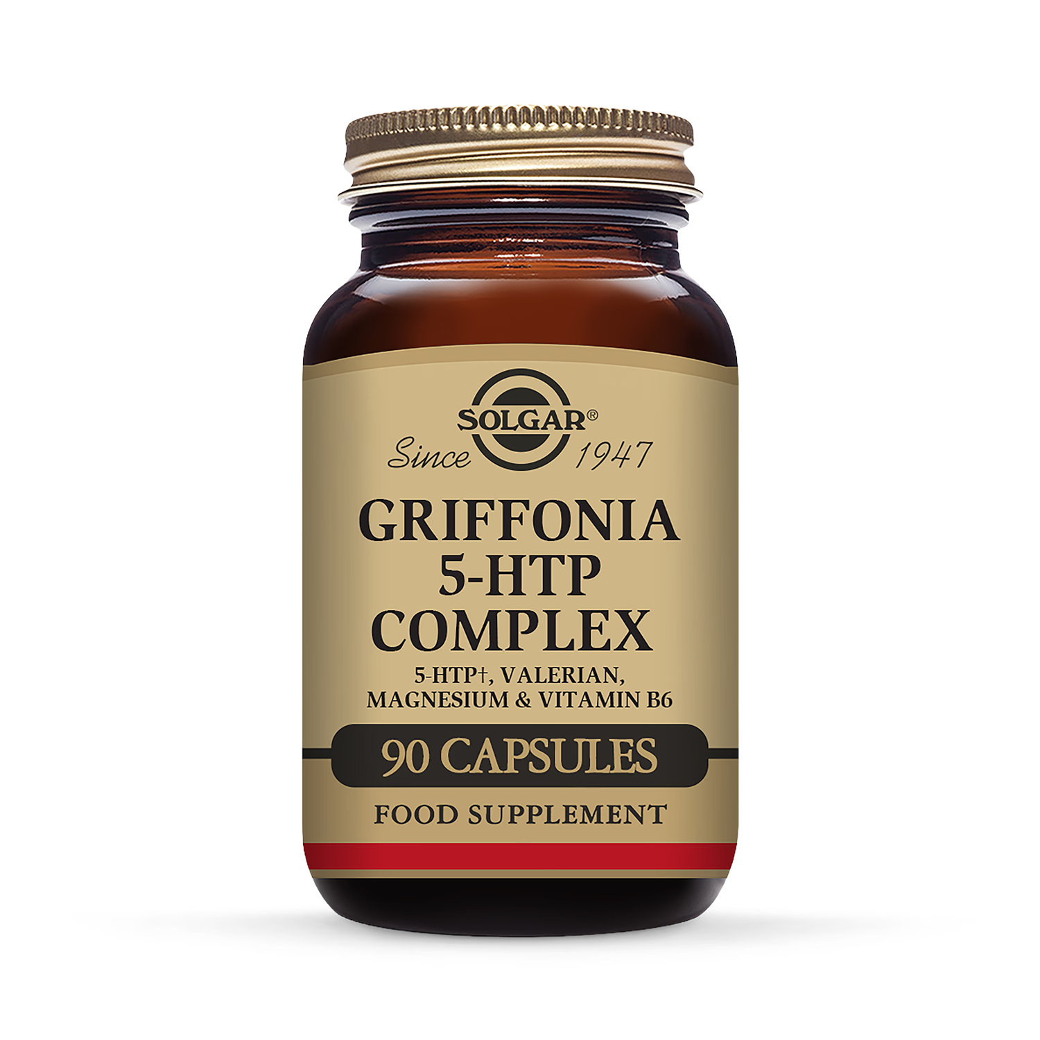 Solgar Griffonia 5-HTP Complex Sleep Support 90 Vegetable Capsules (British brand)