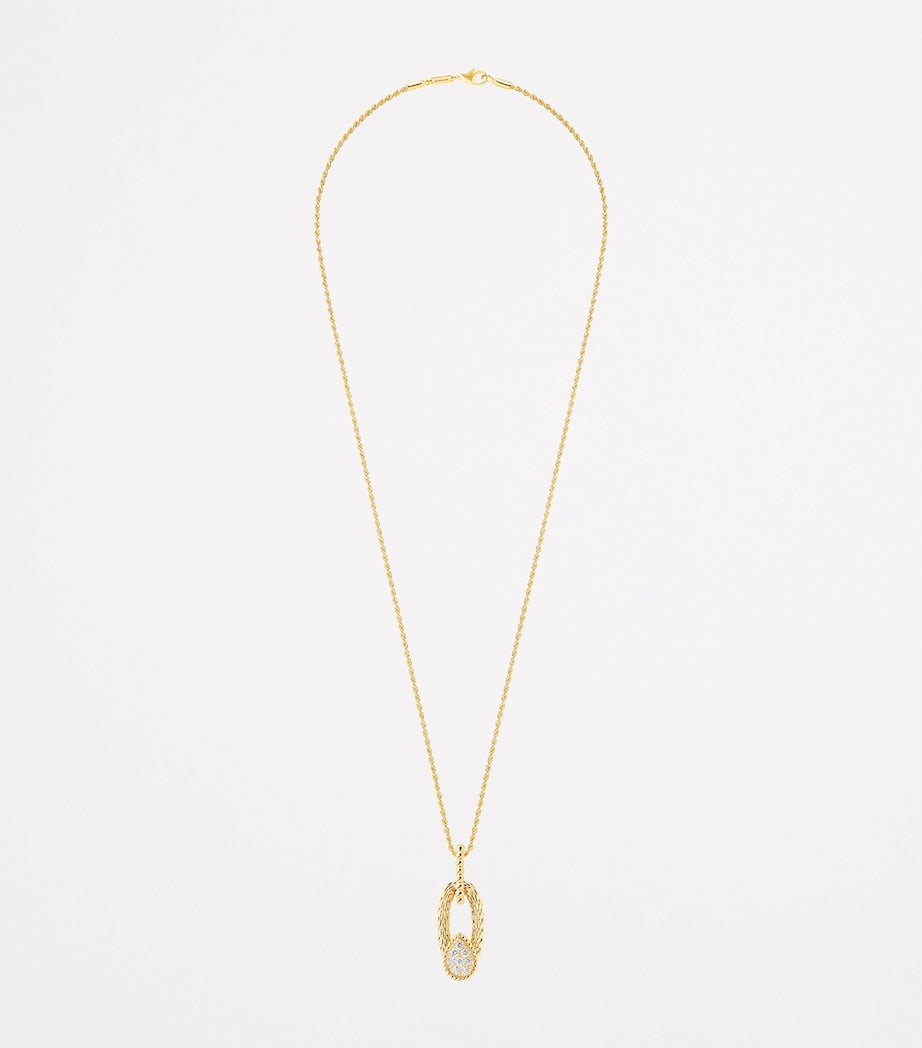 Boucheron Serpent Bohème necklace yellow gold diamond - UK version