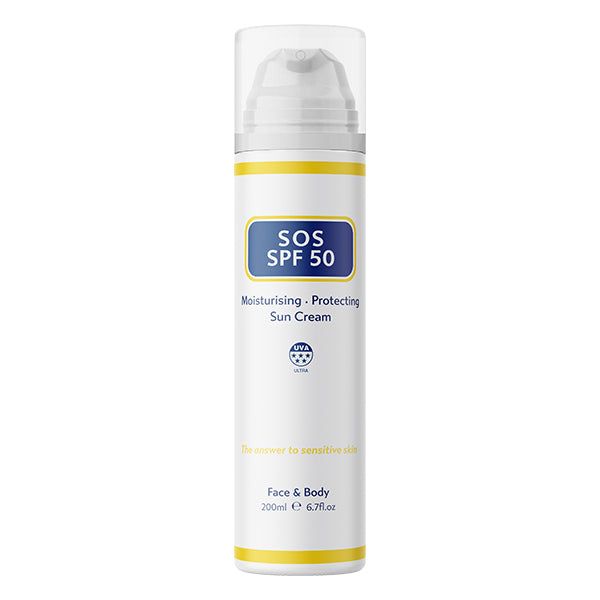 SOS SPF 50 Sun Cream, 200ml