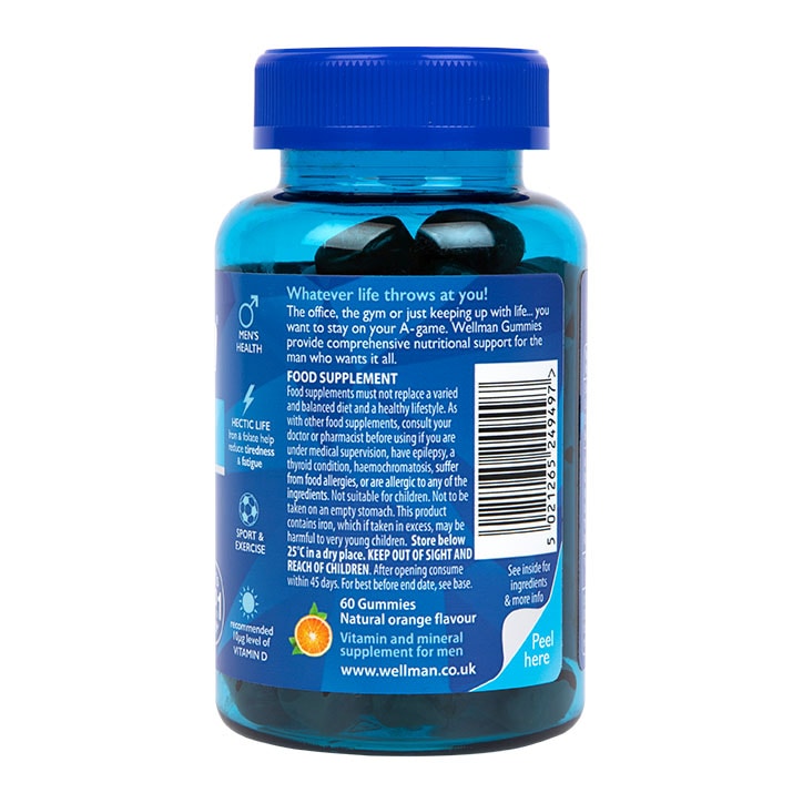 Vitabiotics Wellman 60 Gummies