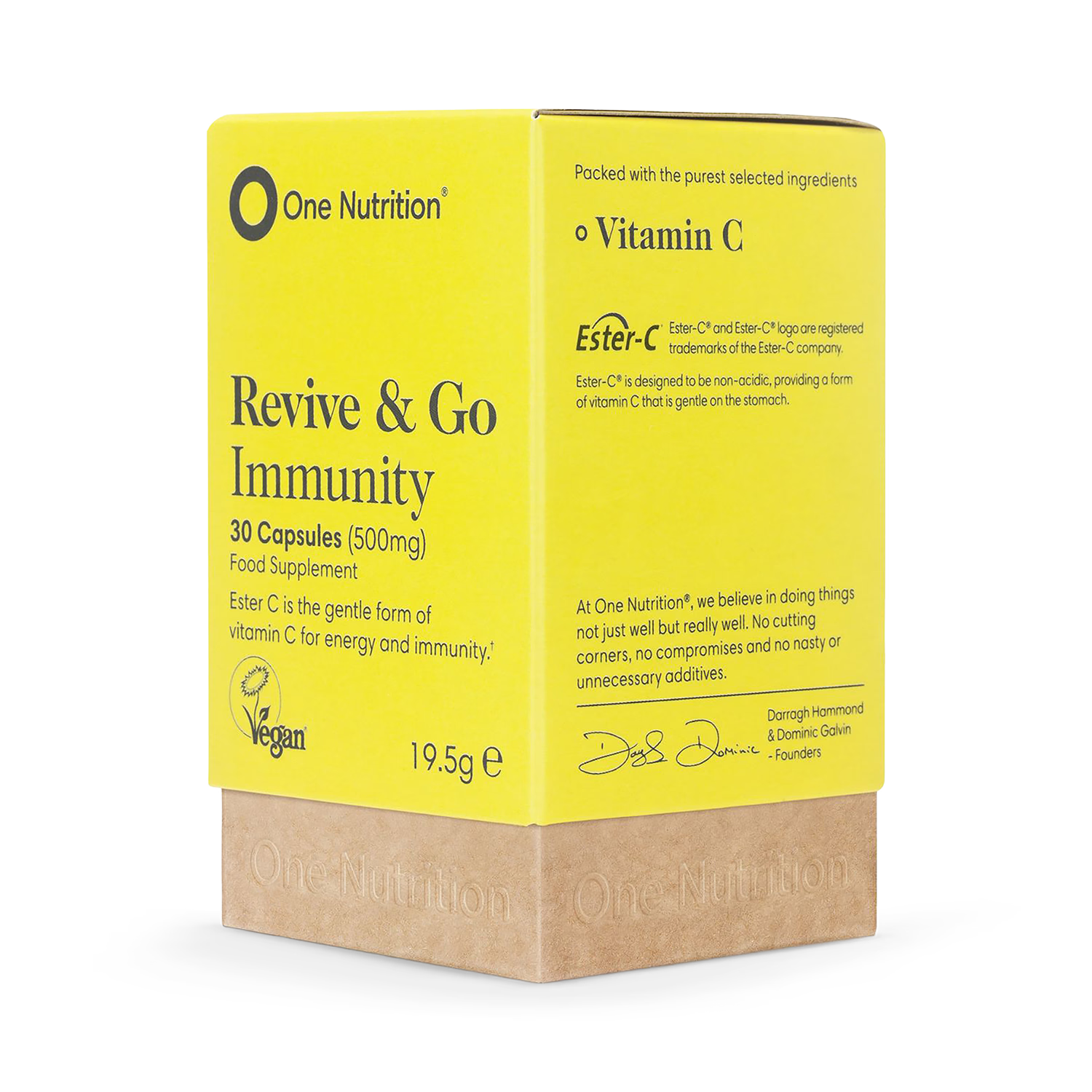 One Nutrition Revive and Go Immunity 30 capsules (British brand)