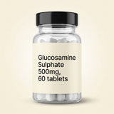 Holland & Barrett glucosamine supplement 500mg 60 tablets, imported from the UK