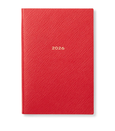 Harrods Smythson Grained Lamamskin Chelsea Diary 2026 Leather Organiser- Buy online at McGrocer