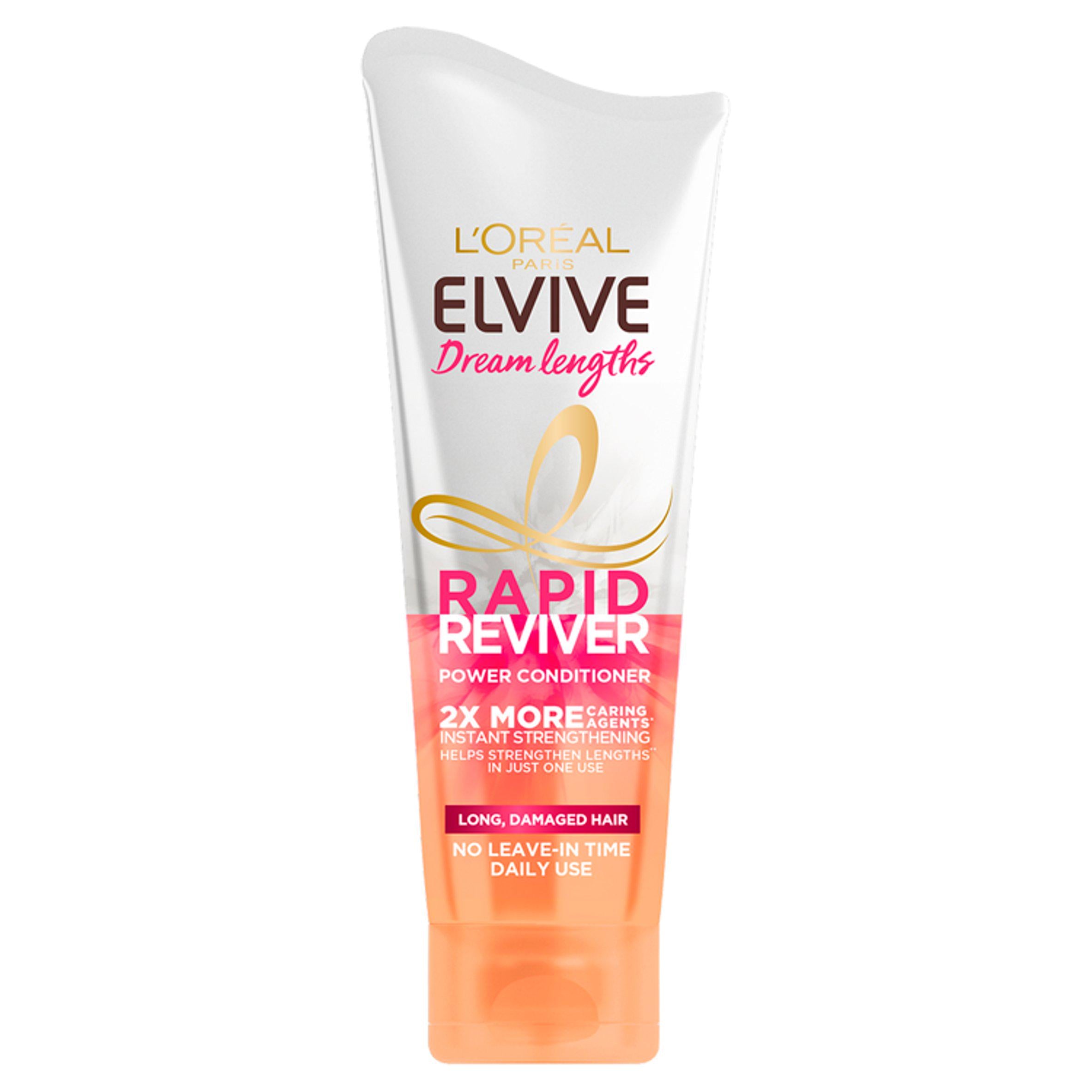 L'Oreal Elvive Dream Lengths Rapid Reviver Long Hair Conditioner 180ml hair Sainsburys   