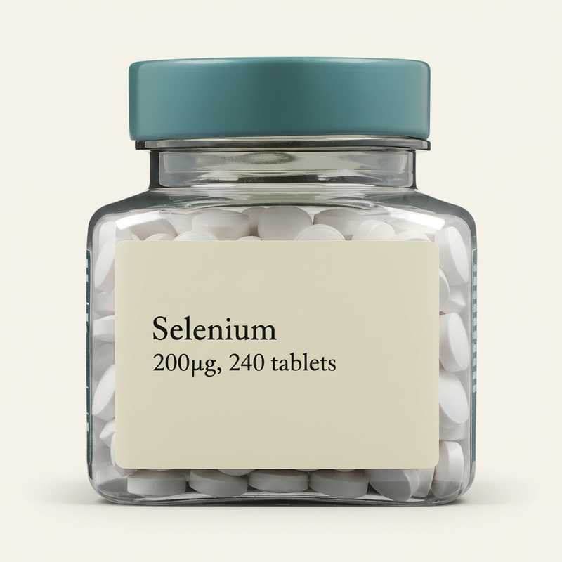 Holland & Barrett Selenium 200µg 240 Tablets, UK version