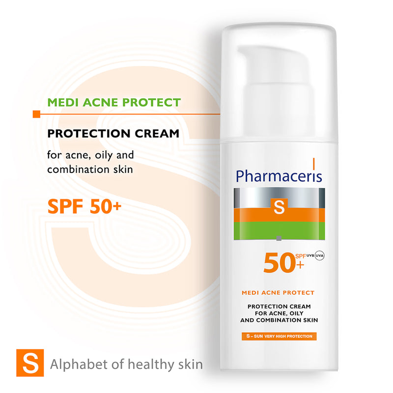Pharmaceris S Medi Acne Protect SPF 50 50ml - British product