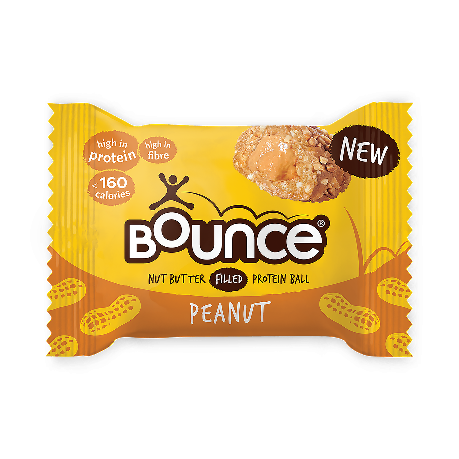 Bounce Salted Caramel Filled Protein Ball 12x 35g