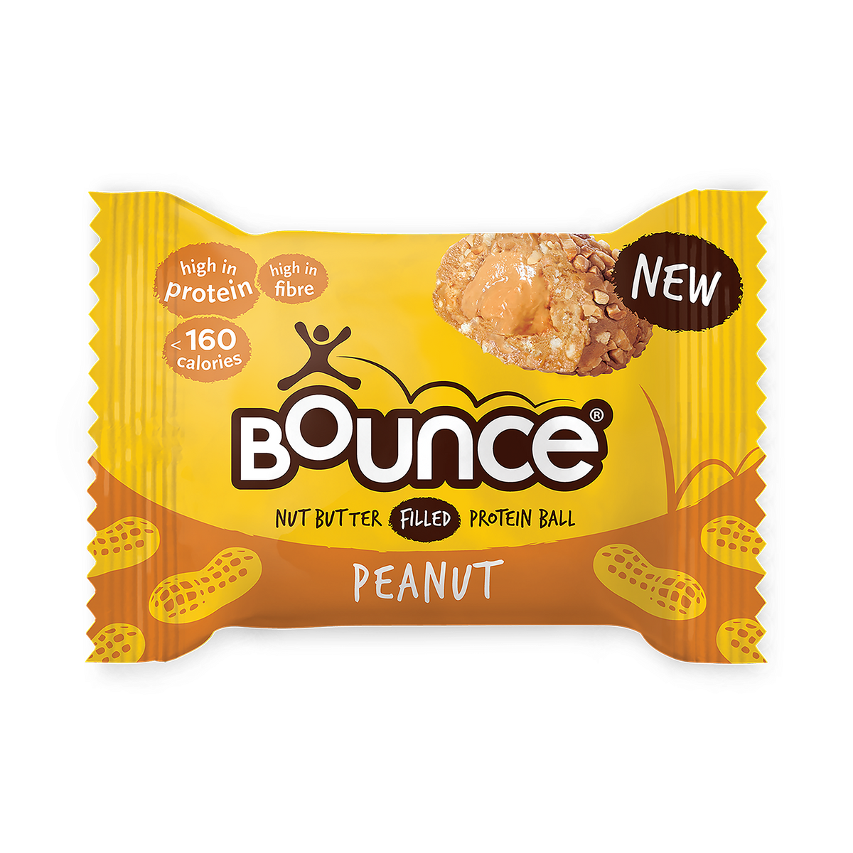 Bounce Salted Caramel Filled Protein Ball 12x 35g