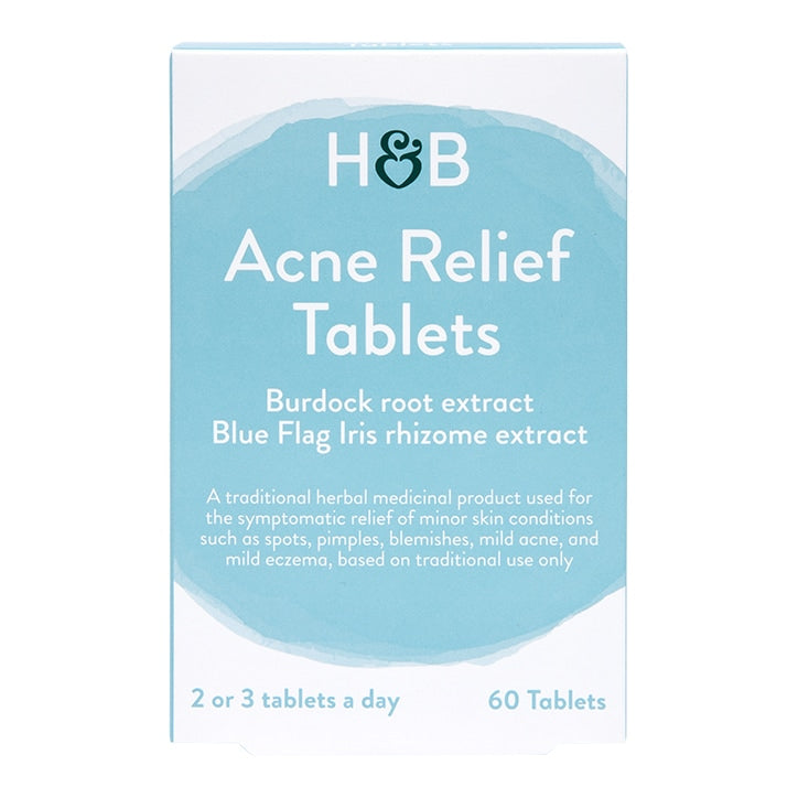 Holland & Barrett Acne Relief 60 Tablets GOODS Holland&Barrett   