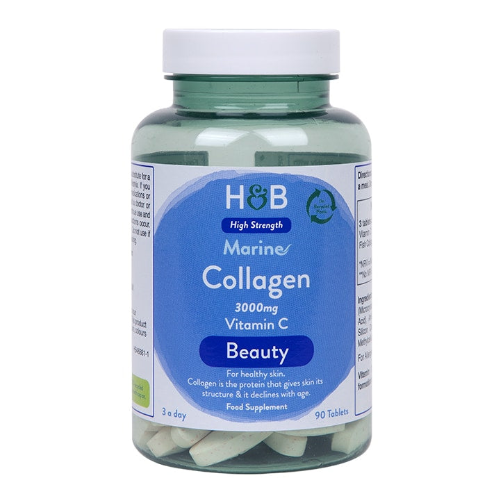 Holland & Barrett Marine Collagen with Vitamin C 90 Tablets GOODS Holland&Barrett