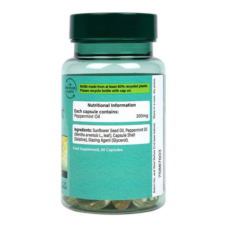 Holland & Barrett Oil of Peppermint 60 Capsules GOODS Holland&Barrett