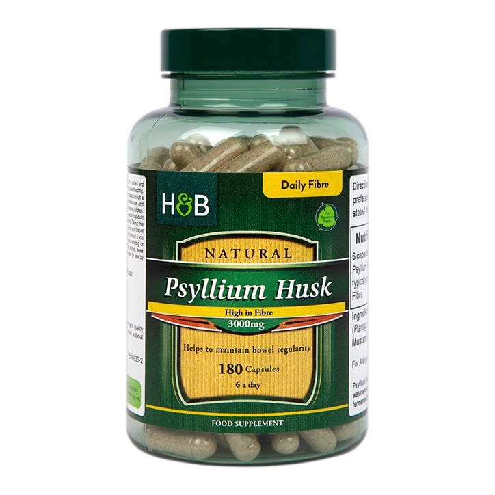 Holland &amp; Barrett Psyllium Husk 180 Capsules