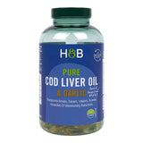 Holland & Barrett Pure Cod Liver Oil & Garlic 240 Capsules GOODS Holland&Barrett