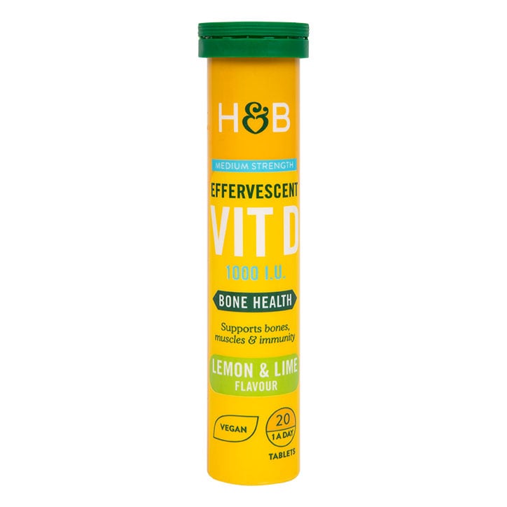 Holland & Barrett Vitamin D 1000 I.U. 25ug 20 Effervescents