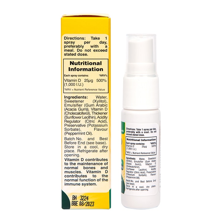 Holland & Barrett Vitamine D3 Spray GOODS Holland&Barrett   