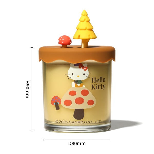 Hello Kitty autumn vanilla crème brulee scented candle 206g (British brand)