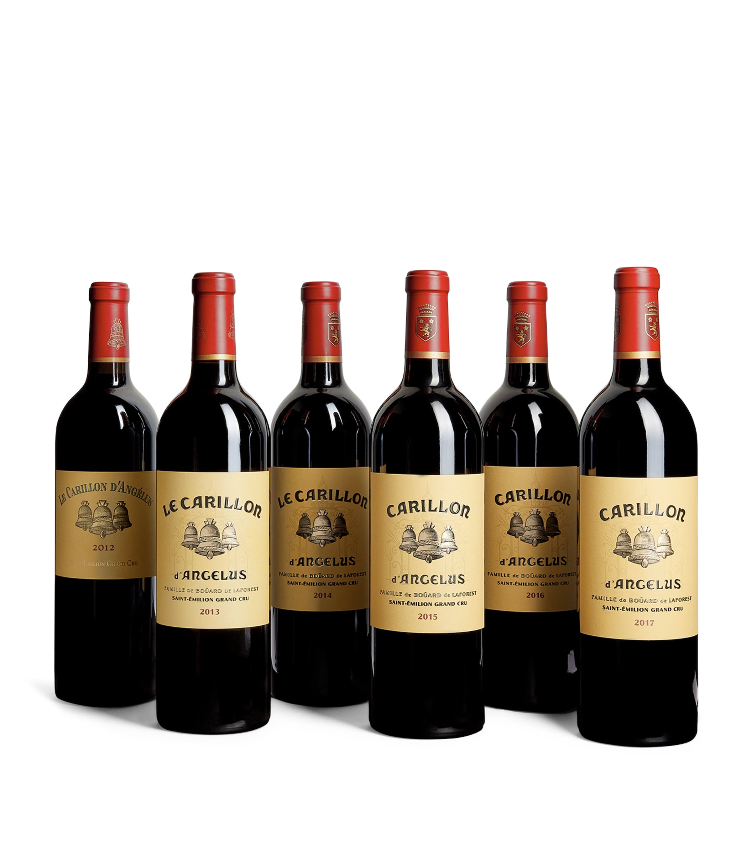 CHATEAU ANGELUS Le Carillon de l'Angelus red wine blend 6 bottles - British product