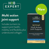 H&B Expert Multi Action Joint Support 1 Month Supply 30 Capsules + 90 Tablets GOODS Holland&Barrett