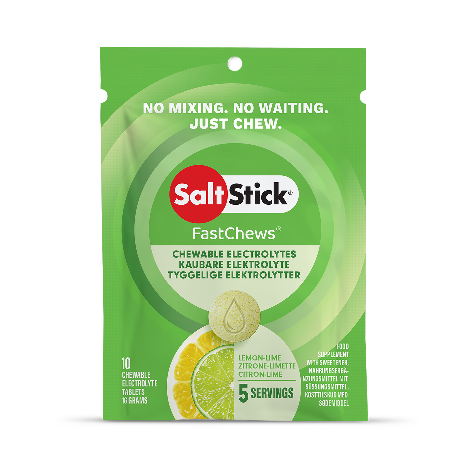 Salt Stick Fastchews Lemon & Lime 60 Chewable Tablets