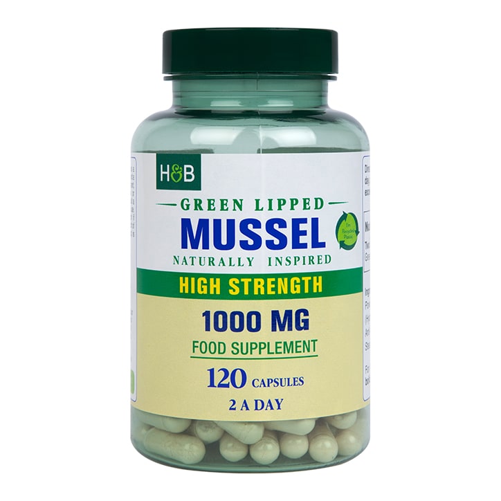 Holland & Barrett Green Lipped Mussel 120 Capsules GOODS Holland&Barrett none