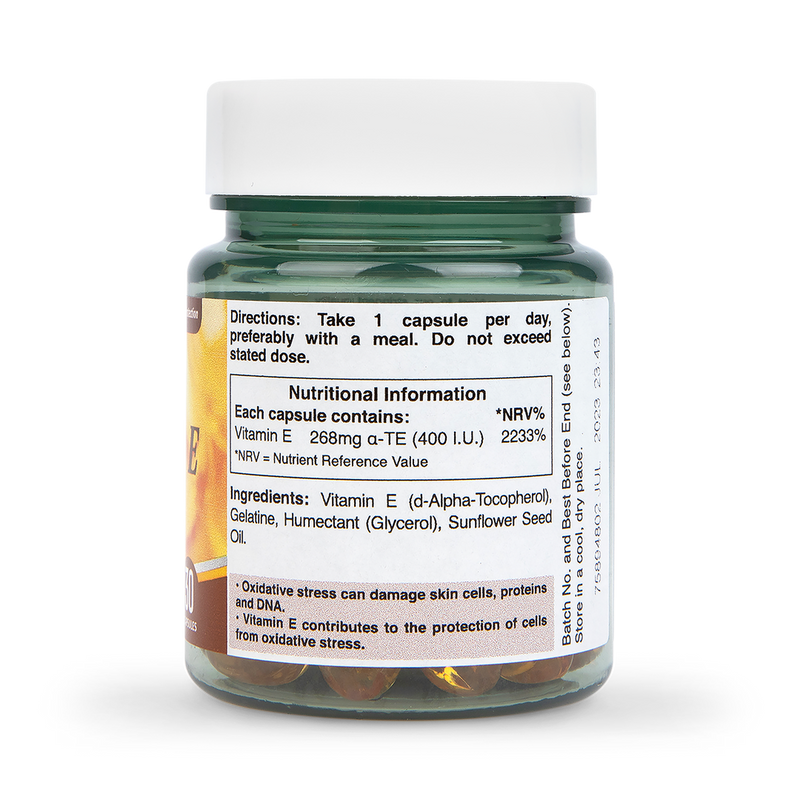 Holland Barrett Natural Vitamin E 400iu 30 Capsules