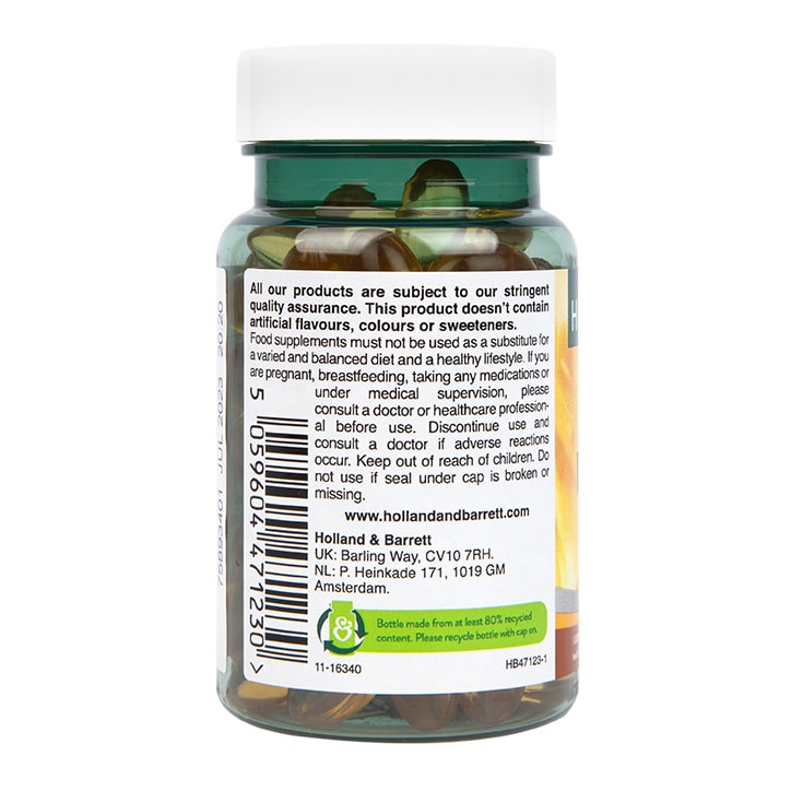 Holland & Barrett Vegan Natural Vitamin E 400IU 90 Capsules GOODS Holland&Barrett