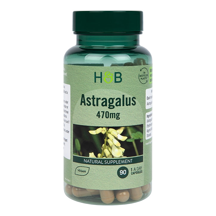 Holland & Barrett Astragalus 470mg 90 Capsules GOODS Holland&Barrett Default Title