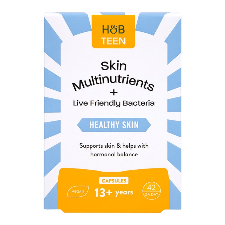 Holland and Barrett Teen Skin Health 42 Capsules GOODS Holland&Barrett