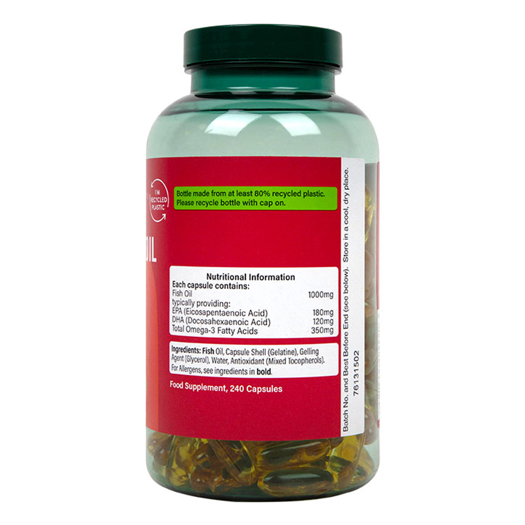 Holland Barrett Omega 3 Fish Oil 1000mg 240 Capsules