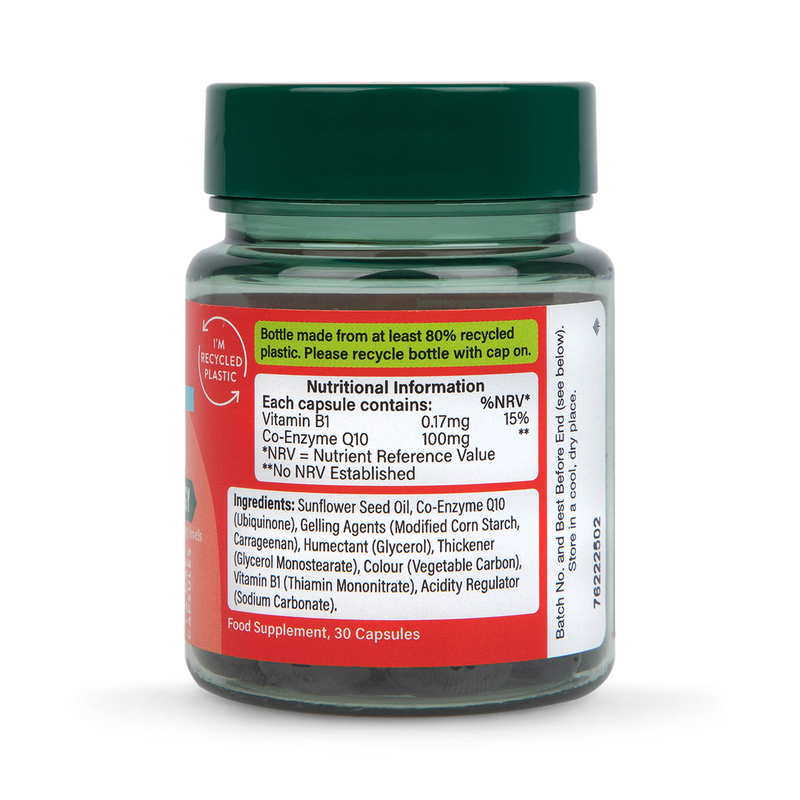 Holland Barrett High Strength Co-Q10 100mg 30 Capsules