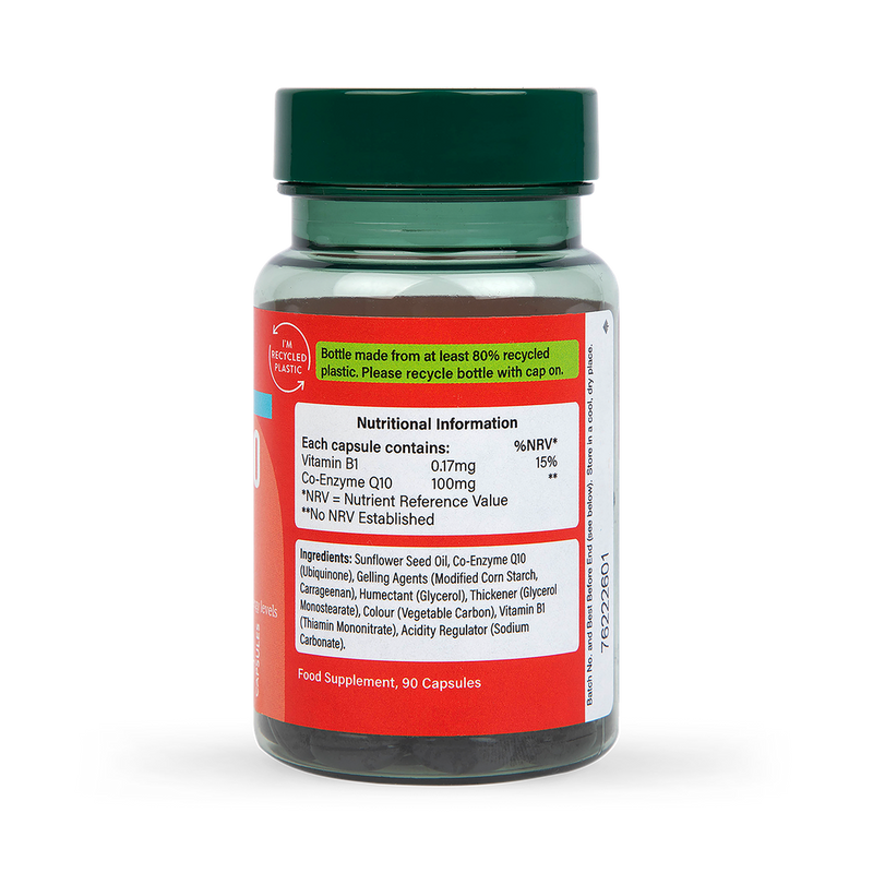 Holland Barrett High Strength Co-Q10 100mg 90 Capsules