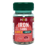 Holland & Barrett Iron & Vitamin C 14mg 90 Tablets GOODS Holland&Barrett