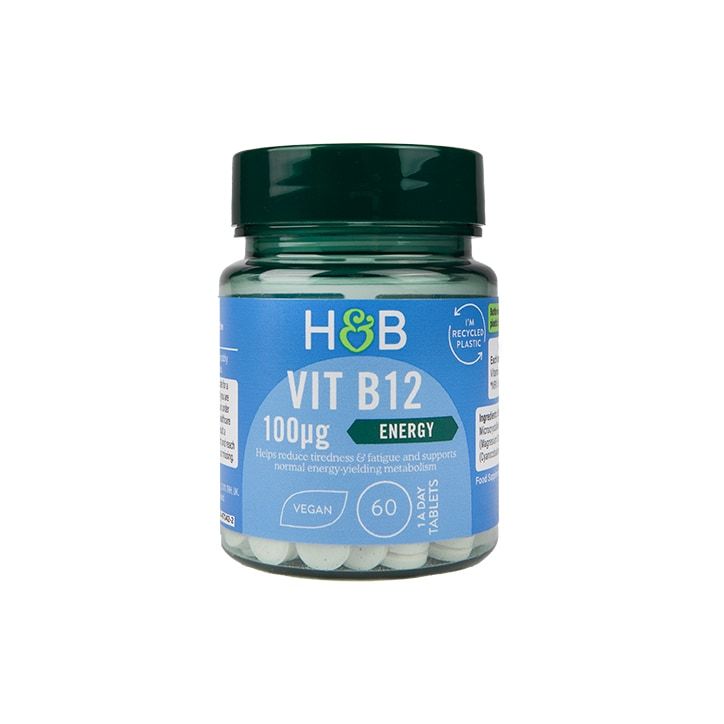 Holland & Barrett Vitamin B12 100ug 120 Tablets GOODS Holland&Barrett