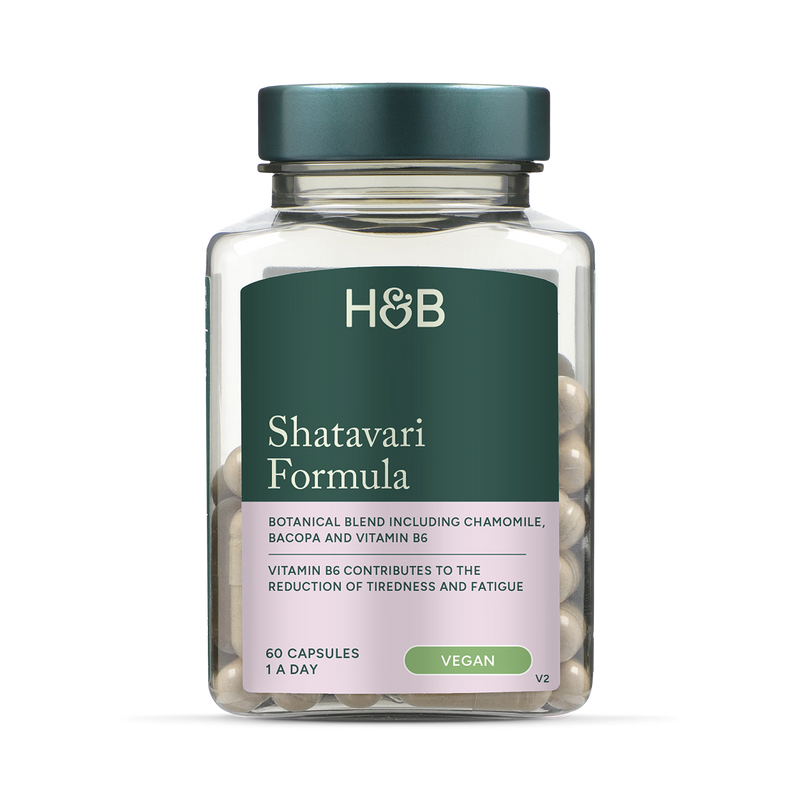 Holland & Barrett Shatavari Formula Capsules 60ct, UK version