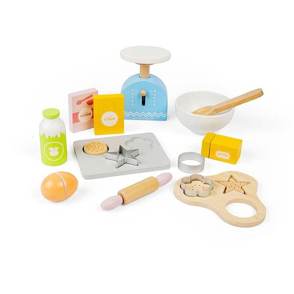 Bigjigs Toys Wooden Cookie Baking Set