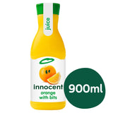 innocent Pure Orange Juice with Bits 900ml All chilled juice Sainsburys   