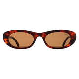 Atum Noctis brown tortoise oval women sunglasses (British brand)