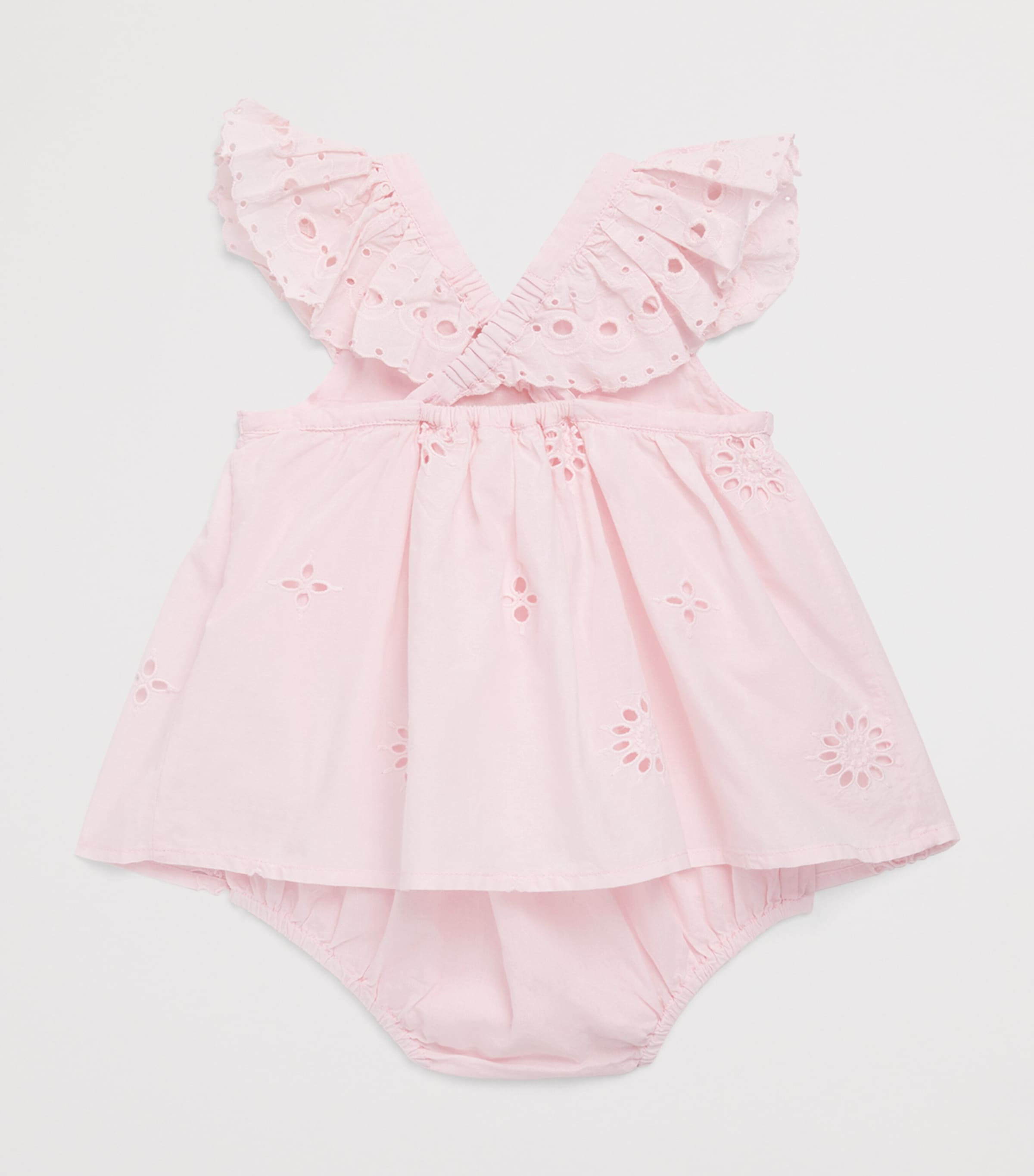 Louise Misha baby romper Broderie Anglaise 3-18 months, UK version