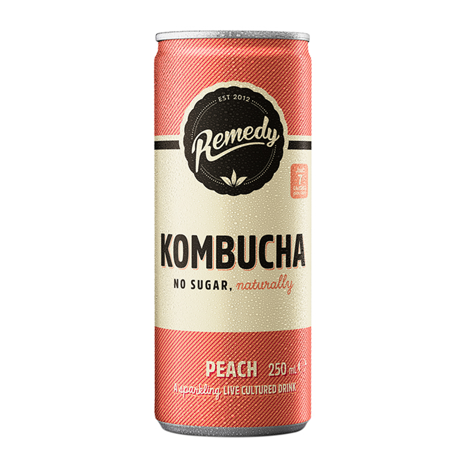 Remedy Kombucha Cherry Plum 250ml - Peach